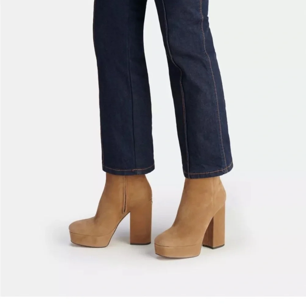 Coach Women’s Iona Suede Block Heel Booties - Picture 2 of 16
